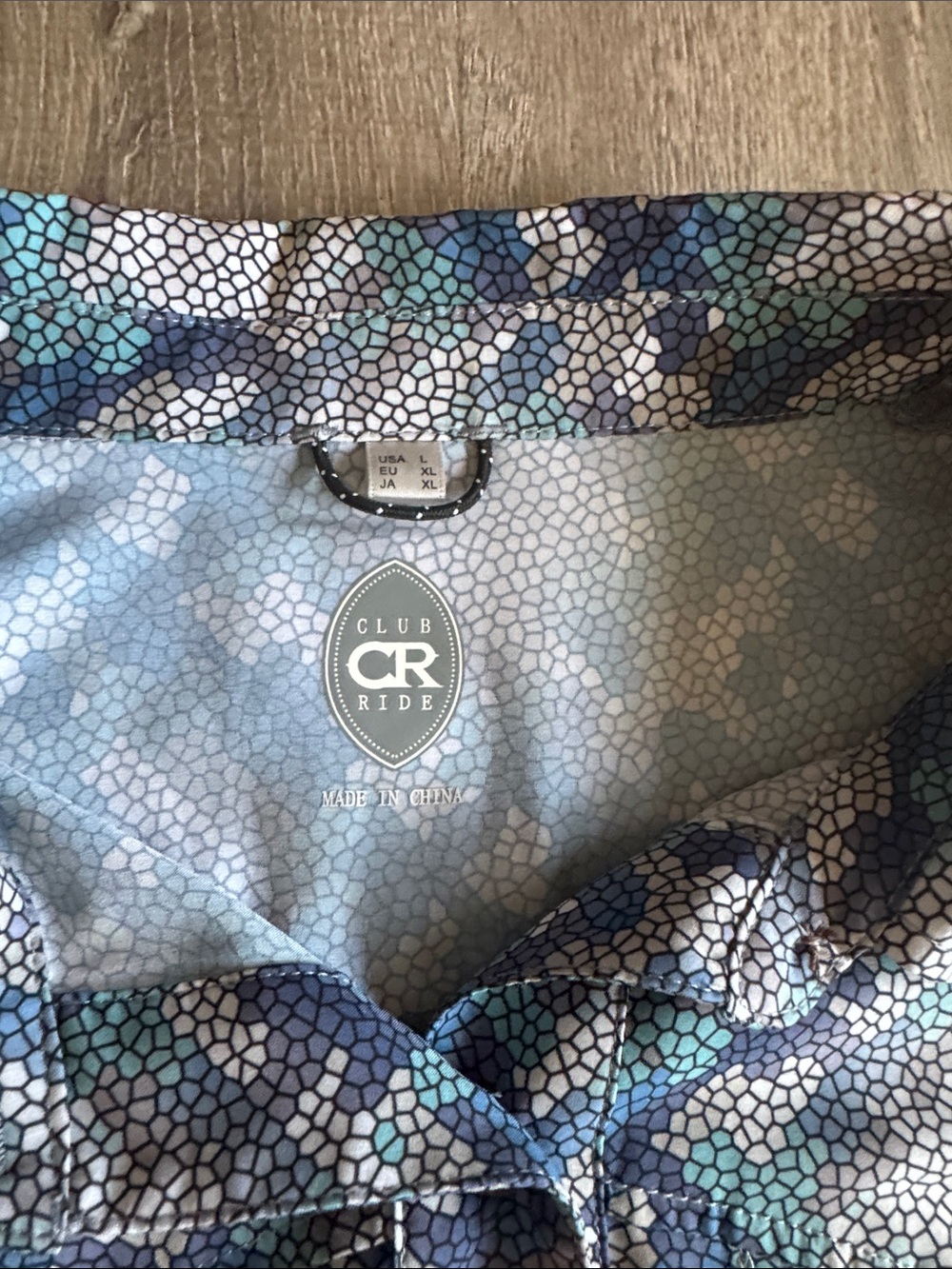 Club Ride Abstract Print Tech MTB Shirt - Picture 2 of 4